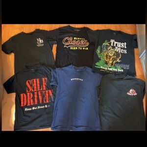 Lot Of Fashion Nova Men Graphic Tees